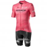 2020 Maillot Cyclisme Giro d'Italia Rose Manches Courtes et Cuissard