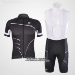 2012 Maillot Ciclismo Pinarello Noir et Blanc Manches Courtes et Cuissard
