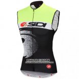 2016 Gilet Coupe-vent SIDI Noir et Vert