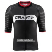 2016 Maillot Ciclismo Craft Noir et Blanc Manches Courtes et Cuissard