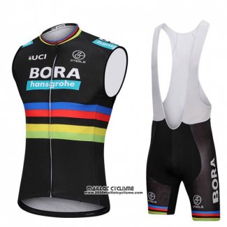 2018 Gilet Coupe-vent Bora Noir