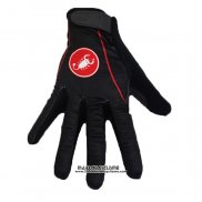 2020 Castelli Gants Doigts Longs Noir Rouge