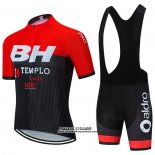 2020 Maillot Ciclismo BH Templo Rouge Noir Blanc Manches Courtes et Cuissard