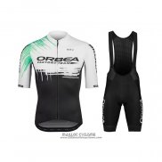 2021 Maillot Cyclisme Orbea Blanc Noir Manches Courtes et Cuissard