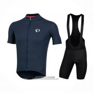 2021 Maillot Cyclisme Pearl Izumi Profond Bleu Manches Courtes et Cuissard