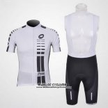 2011 Maillot Ciclismo Assos Blanc et Noir Manches Courtes et Cuissard