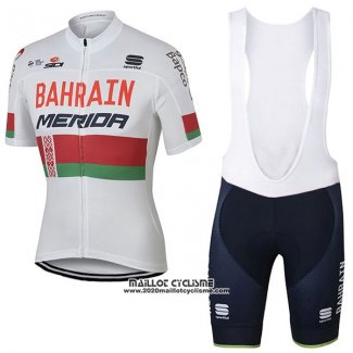 2017 Maillot Ciclismo Bahrain Merida Champion Bielorusso Manches Courtes et Cuissard