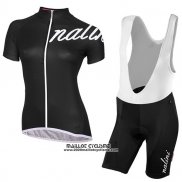 2017 Maillot Ciclismo Femme Nalini Wave Profond Noir Manches Courtes et Cuissard