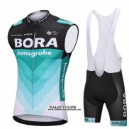 2018 Gilet Coupe-vent Bora Noir et Vert