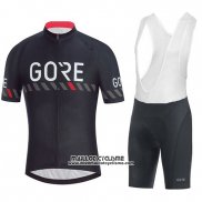 2018 Maillot Ciclismo Gore C3 Noir Manches Courtes et Cuissard