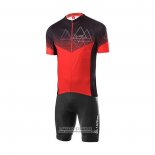 2022 Maillot Cyclisme Loffler Rouge Manches Courtes et Cuissard