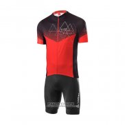 2022 Maillot Cyclisme Loffler Rouge Manches Courtes et Cuissard