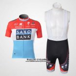2010 Maillot Ciclismo Saxo Bank Luxembourg Manches Courtes et Cuissard
