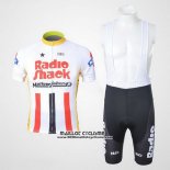 2011 Maillot Ciclismo Johnnys Blanc et Rouge Manches Courtes et Cuissard