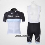2011 Maillot Ciclismo Trek Leqpard Azur et Noir Manches Courtes et Cuissard