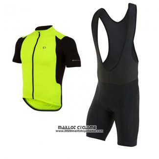 2017 Maillot Ciclismo Pearl Izumi Vert Manches Courtes et Cuissard