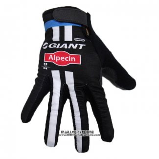 2020 Giant Alpecin Gants Doigts Longs Gris