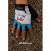 2020 Omega Pharma Lotto Gants Ete Ciclismo Blanc Bleu