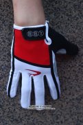 2012 Pinarello Gants Doigts Longs Ciclismo Blanc