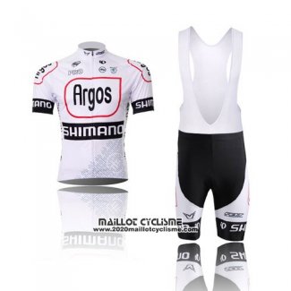 2013 Maillot Ciclismo Argos Noir et Blanc Manches Courtes et Cuissard