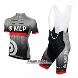 2013 Maillot Ciclismo Mlp Team Bergstrasse Gris Manches Courtes et Cuissard