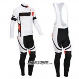 2013 Maillot Ciclismo Pinarello Noir et Blanc Manches Longues et Cuissard