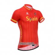 2014 Maillot Ciclismo Fox Cyclingbox Rouge Manches Courtes et Cuissard