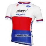 2015 Maillot Ciclismo UCI Mondo Champion Lider Quick Step Manches Courtes et Cuissard