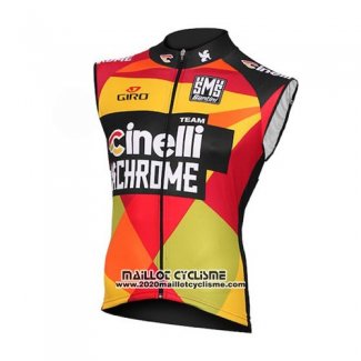 2016 Gilet Coupe-vent Cinelli Jaune