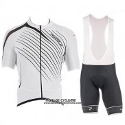 2017 Maillot Ciclismo Pinarello Blanc Manches Courtes et Cuissard