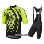 2018 Maillot Ciclismo Nalini Podio Vert Manches Courtes et Cuissard