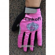 2020 Tinkoff Gants Doigts Longs Rose