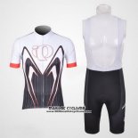 2011 Maillot Ciclismo Pearl Izumi Fuchsia et Blanc Manches Courtes et Cuissard