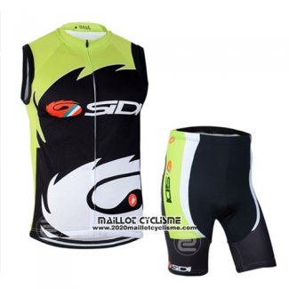 2014 Gilet Coupe-vent SIDI Noir et Vert