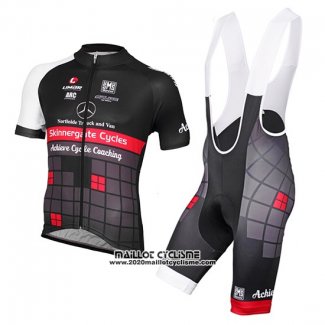 2015 Maillot Ciclismo Achieve Noir Manches Courtes et Cuissard