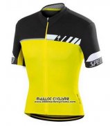 2016 Maillot Ciclismo Specialized Jaune Manches Courtes et Cuissard