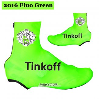 2016 Saxo Bank Tinkoff Couver Chaussure Ciclismo Profond Vert