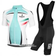 2017 Maillot Ciclismo Bianchi Milano Vert et Blanc Manches Courtes et Cuissard