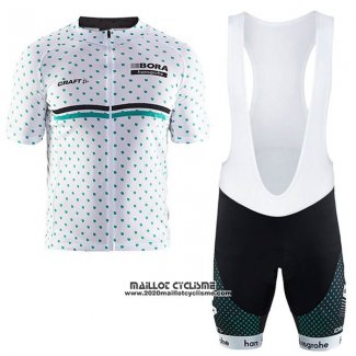 2017 Maillot Ciclismo Bora Blanc Manches Courtes et Cuissard