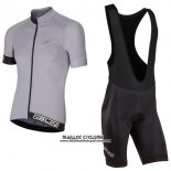 2017 Maillot Ciclismo Nalini Curva Slate Argent Manches Courtes et Cuissard