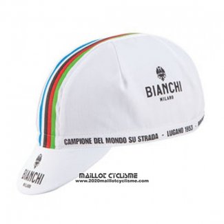 2018 Bianchi Casquette Ciclismo Blanc