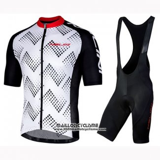 2019 Maillot Ciclismo Nalini Podio 2.0 Noir Blanc Manches Courtes et Cuissard