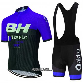 2020 Maillot Ciclismo BH Templo Fuchsia Blanc Noir Manches Courtes et Cuissard