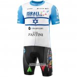 2020 Maillot Ciclismo Israel Cycling Academy Champion Israele Manches Courtes et Cuissard