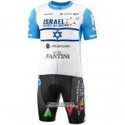 2020 Maillot Ciclismo Israel Cycling Academy Champion Israele Manches Courtes et Cuissard