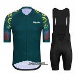 2021 Maillot Cyclisme Ralph Fonce Vert Manches Courtes et Cuissard 2021 Maillot Cyclisme Ralph Fonce Vert Manches Courtes et Cuissard