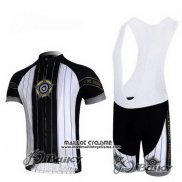 2010 Maillot Ciclismo Pearl Izumi Noir et Blanc Manches Courtes et Cuissard