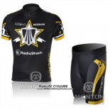 2010 Maillot Ciclismo Trek Rouge et Jaune Manches Courtes et Cuissard