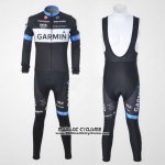 2011 Maillot Ciclismo Garmin Cervelo Blanc et Noir Manches Longues et Cuissard 2011 Maillot Ciclismo Garmin Cervelo Blanc et Noir Manches Longues et Cuissard