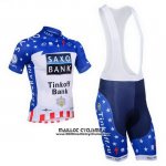 2013 Maillot Ciclismo Tinkoff Saxo Bank Champion Etats Unis Manches Courtes et Cuissard 2013 Maillot Ciclismo Tinkoff Saxo Bank Champion Etats Unis Manches Courtes et Cuissard
